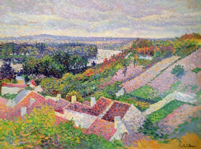 Landscape by Maximilien Luce